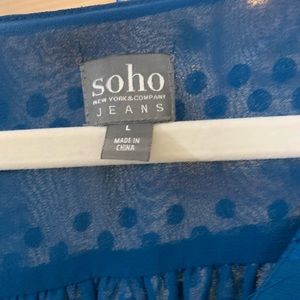 New York and Company- Soho deep green blouse